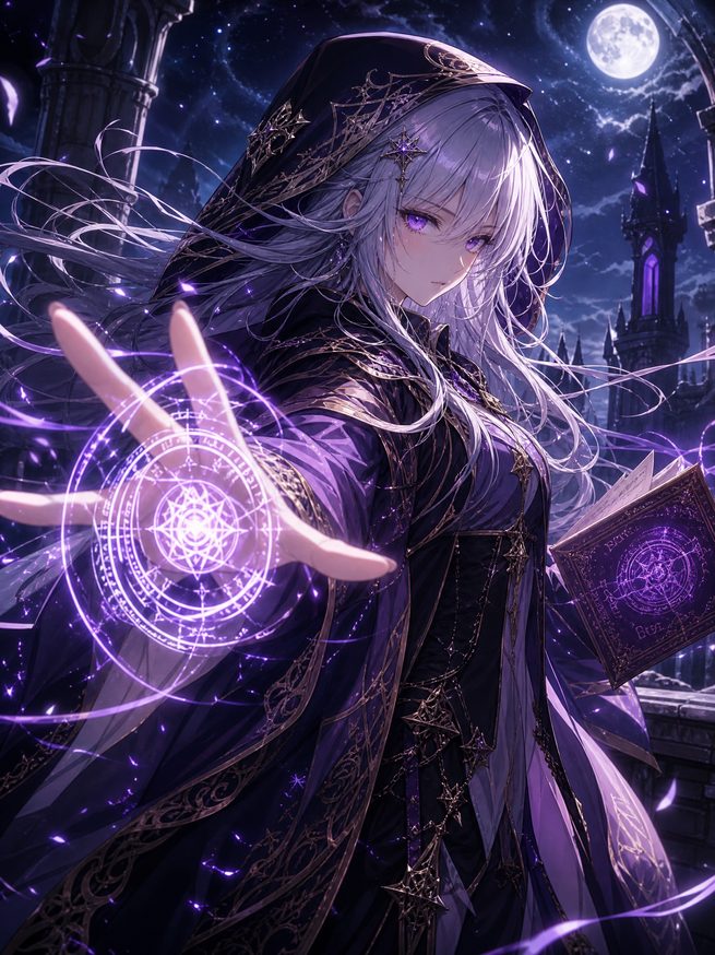 日本三级动漫-魔法少女黑月传说 · 动漫短片